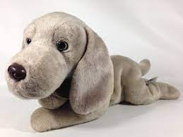 Russ Yomiko Weimaraner Plush Grey Puppy Royal Hunting Hound Dog 17 Russ Hound Dog Weimaraner Puppies