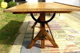 Hamilton 1950 S Drafting Architect Table Machine Age Mid Century Modern Ebay Architect Table Antique Drafting Table Table