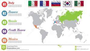 La retirada del consentimiento no afecta a la legalidad del proceso, que será llevado a cabo basándose en el consentimiento anterior a la retirada. Mapa Del Mundo Infographic Presentacion De Diapositivas Italia Francia Rusia Corea Del Sur Concepto Del Marketing De Negocio Ilustracion Del Vector Ilustracion De Planeta Correspondencia 95519918