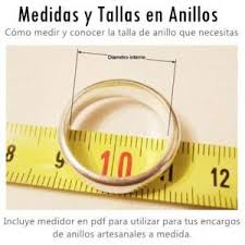 Medidas Y Tallas En Anillos Medida De Anillos Tallas De Anillos Libro De Joyeria
