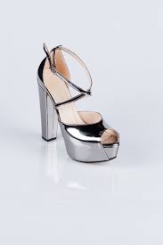 Les derbies sont des chaussures de ville. Chaussure Talon Plateforme Avec Mirroir Platine Ab1024 Abiyefon Com