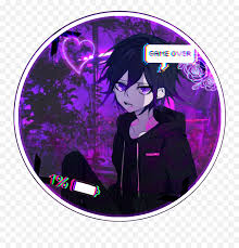 Maybe you would like to learn more about one of these? Danganronpa Transparent Png Image Snapchat Anime Icon Purple Anime Boy Icon Free Transparent Png Images Pngaaa Com