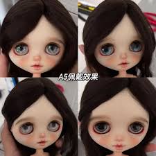 Buatan rumah kaca mata kartun potongan mata seluruh papan untuk boneka  Blyth aksesori dekorasi