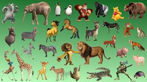 Learning Wild Animals Names And Sounds For Kids Real And Cartoon Animals Animals Wild Wild Animals Pictures Animals
