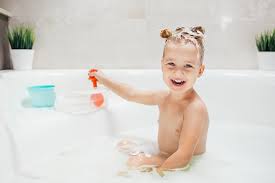 Bathing in the tub is much like the sponge bath, as caregivers can wash and rinse baby from head to toe, part by part. How To Get The Most Out Of Bath Time During Lockdown Swimming Nature