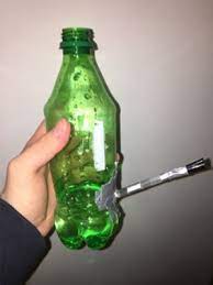 Finish the combination off with a can of bong bong and a spoon of fruit cocktail. Updated Old School Bong How To Make A Water Bottle Bong Olivastu