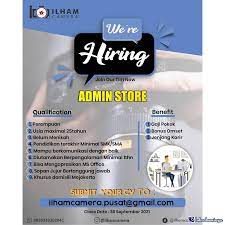 Lowongan rekam medis, rs hermina. Lowongan Kerja Admin Store Ilham Camera Mojokerto Kamera Kerja Pendidikan