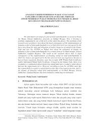 Perjanjian penyerahan tanah wakaf dengan ganti rugi / contoh surat perjanjian jual beli tanah. Https Media Neliti Com Media Publications 164836 Id Analisis Yuridis Pemberian Wakaf Atas Ta Pdf