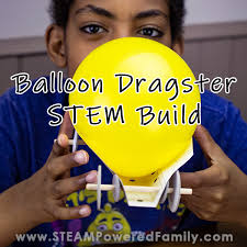 How does balloon and a rocket different? Build A Car Stem Project Balloon Powered Dragster