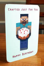 78 how to create minecraft happy birthday card template printable photo for minecraft happy birthday card template printable can be beneficial inspiration for those who seek an image according specific categories, you can find it in this site. 8 Minecraft Birthday Card Ideas Minecraft Birthday Card Minecraft Birthday Birthday