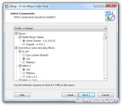 You acknowledge that you, not windows7download, are responsible for the contents of your submission. K Lite Codec Pack Mega 16 2 0 Free Download