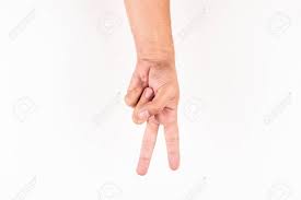 Is the peace sign really an upside down broken cross? Man Showing Peace Sign Hand Gesture Upside Down Top View On A Stock Photo Picture And Royalty Free Image Image 142906296