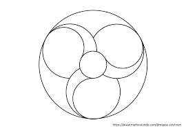 Die oberfläche ist fein poliert ohne scharfe ecken und kanten. Dreipass Zeichnen Gleichseitiges Dreieck Geometrie Mathefritz