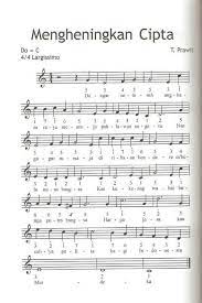 Not Angka Dan Balok Lagu Mengheningkan Cipta Lagu Pianika Lirik Lagu
