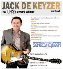Win Tickets to see Juno Winner Jack de Keyzer, Jerome Godboo and Spencer  MacKenzie