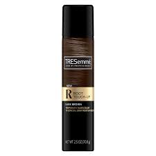If you are a blonde and use a shade intended for brunette's the colour may stain your hair and last longer than 1 shampoo. Root Touch Up Dark Brown Hair Spray Tresemme Tresemme