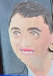 Nothing I've said about Charlie Kirk over the last 11 days is worse than  this painting, not one thing