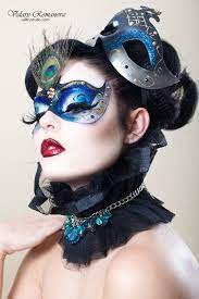 Hairstyle Burkatskaya Elena Romanova Photo By Valery Working With Master Class On New Year S Makeup M Masquerade Mask Makeup Masquerade Makeup Fantasy Makeup