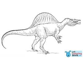 Free Spinosaurus Dinosaur Coloring Pages