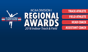 ncaa di regional award winners for 2018 indoor season