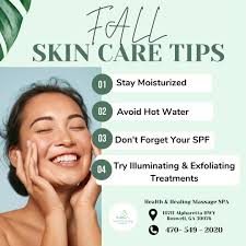 Fall is in the air!! This facial is designed to: 🍁 Gently exfoliate away  summer buildup 🍁 Replenish hydration for cooler days ahead 🍁 Restore a  radiant, fresh complexion  https://skinscriptrx.com/product/autumn-renewal-facial/