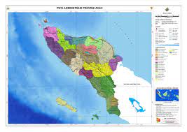 Data tahun 2005, hasil survei penduduk antar sensus (supas) 2005; Administrasi Provinsi Aceh Peta Tematik Indonesia