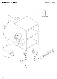 kitchenaid dishwasher drawer parts