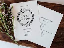 This is an example of a template for your birthday. Free Wedding Program Templates You Can Customize