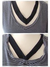 How To Fix Stretched Neckline Sewing Alterations Sewing Blogs Altering Clothes
