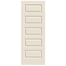 The beauty of a molded door lies in the ability to make it your own and personalize your living space. Jeld Wen 28 In X 80 In Rockport Primed Smooth Molded Composite Mdf Interior Door Slab Thdjw137400009 The Home Depot Doors Interior Slab Door Prehung Interior Doors