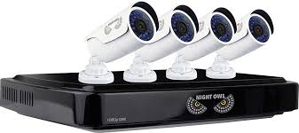 Find many great new & used options and get the best deals for wisenet 4k 8 channel video security system with 4 wired cameras dvr 1tb at the best online prices at ebay! Night Owl 8 Channel 4 Camera Indoor Outdoor Wired 1080p 1tb Dvr Surveillance System Black White Ahd10 841 Best Buy