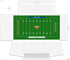 dix stadium kent state seating guide rateyourseats com