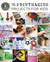 I don't know how my mind. 16 Easy Printmaking Projects For Kids Tinkerlab