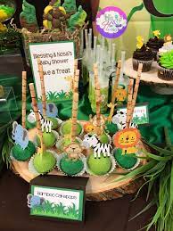 Maybe you would like to learn more about one of these? Bamboo Cake Pops Www Hisnherfavors Com Baby Boy 1st Birthday Party Safari Birthday Party Jungle Birthday Party