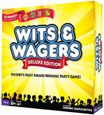 Pixie dust, magic mirrors, and genies are all considered forms of cheating and will disqualify your score on this test! Amazon Com North Star Games Wits Wagers Board Game Deluxe Edition Kid Friendly Party Game And Trivia Toys Games