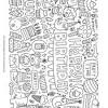 Printable coloring sheets of cakes and characters make an awesome free birthday activity! 1