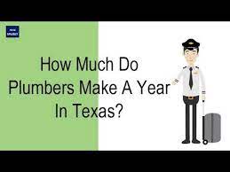 It makes sense to hire a plumber who routinely services homes in your area because a local pro will be how does invoicing/payment work for most plumber projects in pampa? How Much Do Plumbers Make A Year In Texas Youtube