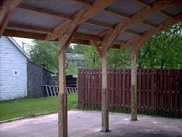 Installing a wooden carport involves all of the lumber costs, hardware, roofing material, and labor. Car Port Trusses Bracing Carport Designs Pergola Diy Carport
