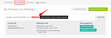 Manage My Strikingly Domain Strikingly Help Center