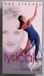 bob rizzo LYRICAL JAZZ with rhonda miller VHS VIDEOTAPE not dvd