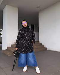 Koleksi style hijab kekinian simple dan hits 2018 tutorial hijab. Cek 7 Aturan Fashion Hijab Untuk Wanita Gemuk Dan Pendek Bukareview