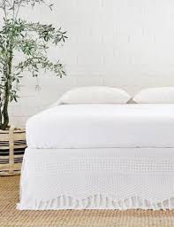 Explore a wide range of the best bed queen skirt on aliexpress to find one that suits you! Pom Pom At Home Vintage Crochet Bed Skirt White