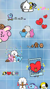  Bt21 Wallpaper 3 By Minipancake Bts Wallpaper Bts Drawings Bts Fanart