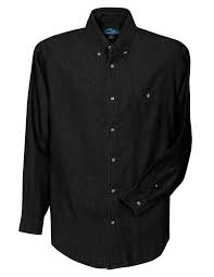 Big Mens 100 Cotton Denim Stonewashed Long Sleeve Shirt Long Sleeve Shirts Long Sleeve Denim Shirt Shirts