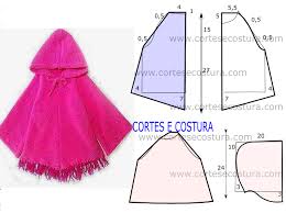 Chapeuzinho Vermelho Como Fazer Capa Com Capuz Passo A Passo Pin Em Corte E Costura