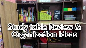 All types of table including dining tables, study tables and coffee tables are available with a hidden storage area. New Study Table Review Organization Ideas Tips To Follow While Buying Organizing Study Table Youtube