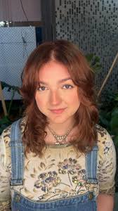 The cut, the color, the outfit 🙌🏼 We went a little brighter with Lauren’s  copper this time and went a little heavier in the curtain bangs/face  framing/layers department. I am confident these were all ...