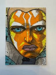 Las mejores ofertas en Tarjetas de colección individuales de la Guerra de  las Galaxias coleccionable Sketch