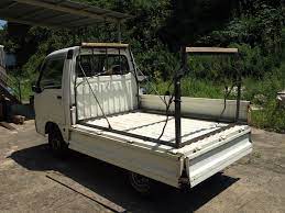 軽トラのガードフレームが始めからなかったので作ってみました japaneseminitruck フレーム 軽