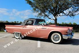 Image result for Sunset Coral 1957 Thunderbird